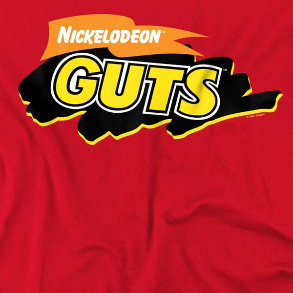 Nickleodeon Guts Herr Logotyp T-Shirt XXL Röd Red XXL