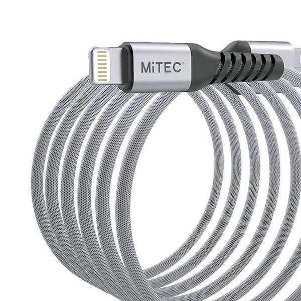 MiTEC Lightning-kabel En Storlek Grå/Svart Grey/Black One Size