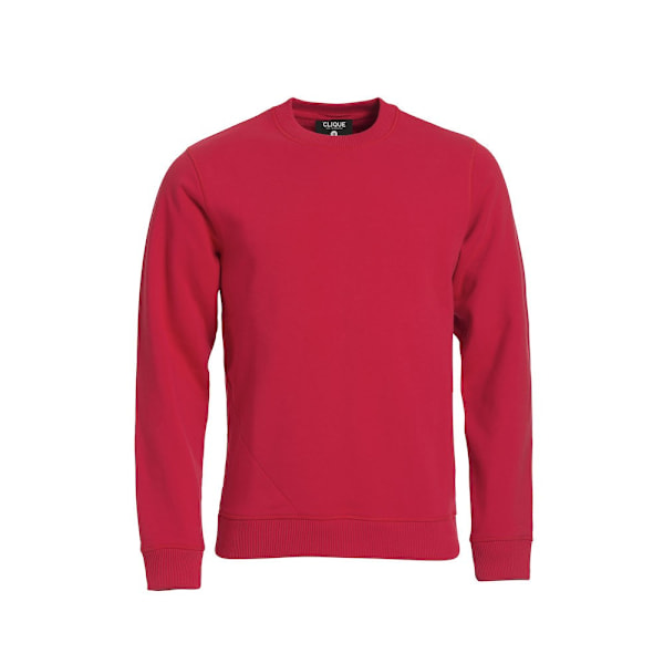 Clique Unisex Vuxen Klassisk Enfärgad Rundhalsad Sweatshirt XL Röd Red XL