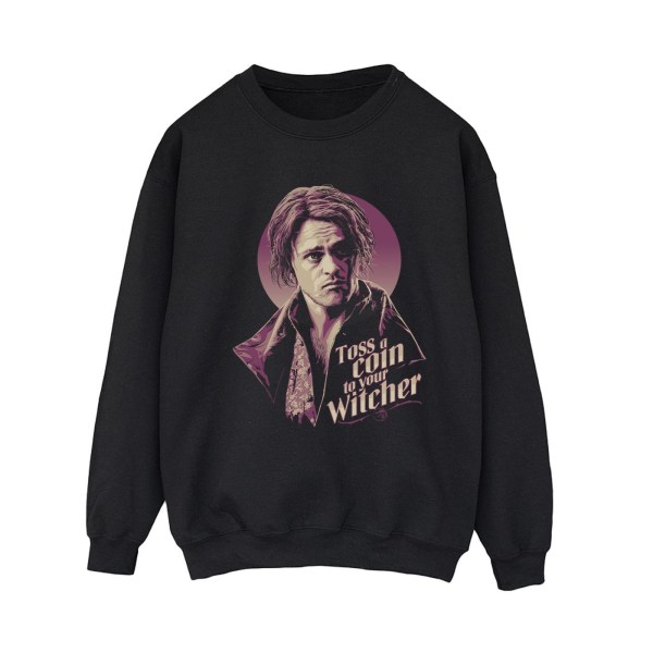 Netflix Womens/Ladies The Witcher Bard Toss A Coin Sweatshirt X Black XXL