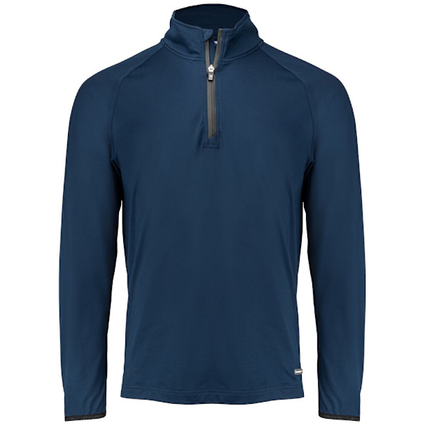 Cutter & Buck Adapt Half Zip Top för män XXL Mörk Marinblå Dark Navy XXL