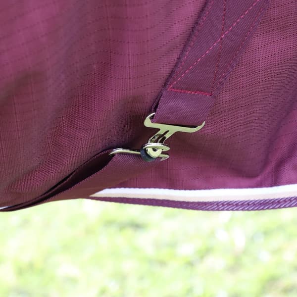 Highlander Plus Standard-Neck 100g Hästtäcke 5´ Maroon Maroon 5´