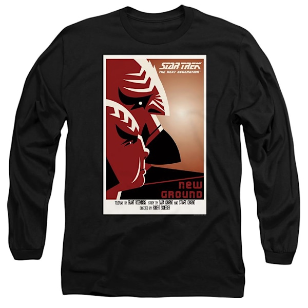 Star Trek Unisex Vuxen The Next Generation Säsong 5 Avsnitt 10 Black M