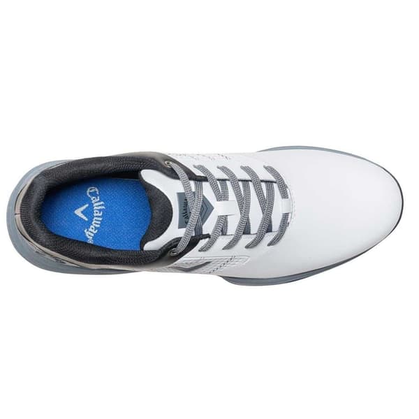 Callaway Herr Cheviot Läder Golfskor 10.5 UK Vit/Blå White/Blue 10.5 UK
