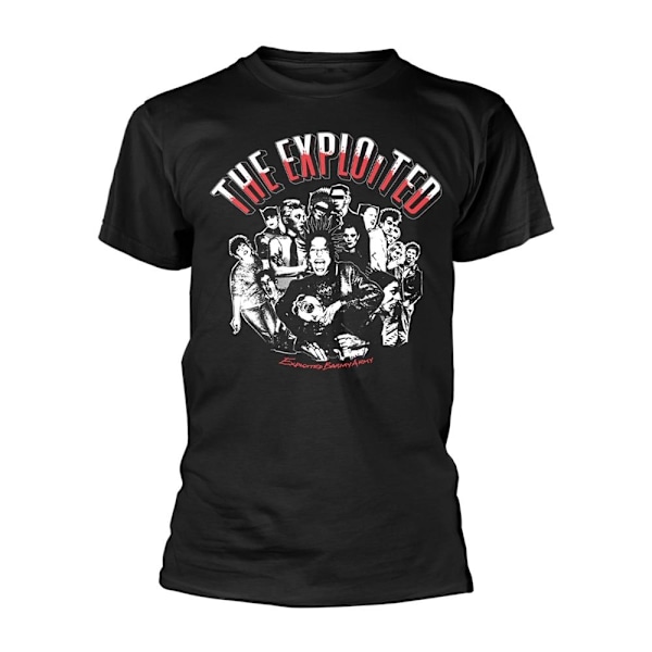 The Exploited Unisex Adult Barmy Army T-Shirt S Svart Black S