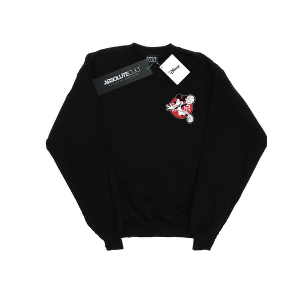 Disney Herr Mickey Mouse Dunking Sweatshirt L Svart Black L