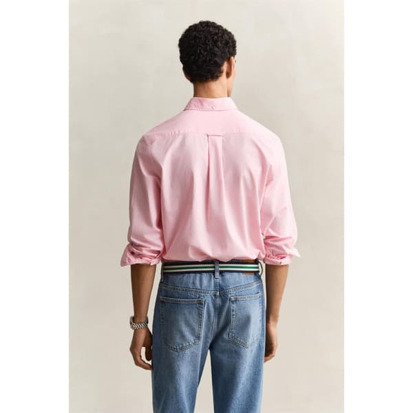 Gant Herr Poplinskjorta S Rosa Pink S