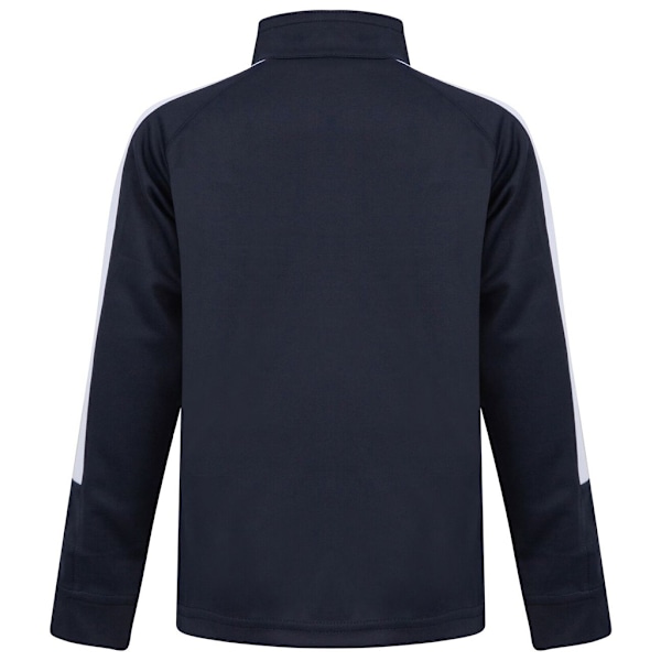 Finden & Hales Stickad Träningsoveralls Topp för Pojkar 11/12 Navy/White 11/12 Years