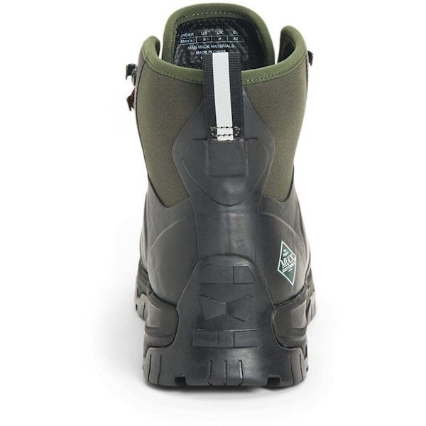 Muck Boots Apex Wellingtonstövlar för Herr 12 UK Svart/Mörkgrön Black/Dark Green 12 UK