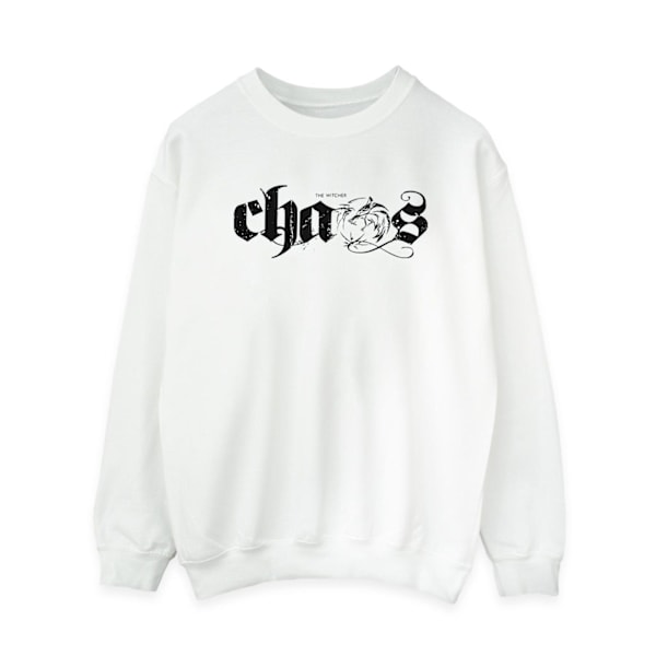 Netflix Dam/Damer The Witcher Chaos Sweatshirt S Vit White S