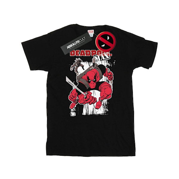 Marvel Deadpool Max T-shirt S Svart Black S