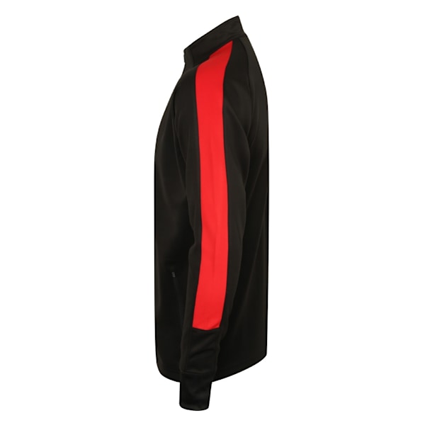 Finden & Hales Stickad Träningsoverdel för Män L Svart/Röd Black/Red L