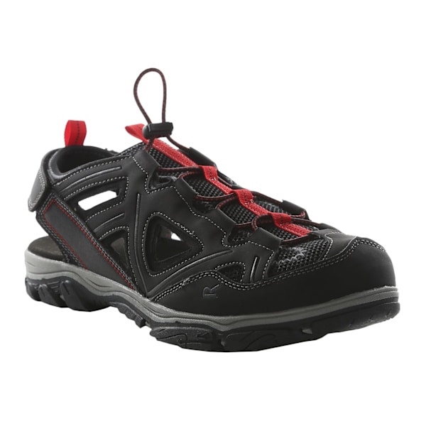 Regatta Westshore III Walking Shoes för män 10 UK Svart/Röd Black/True Red 10 UK