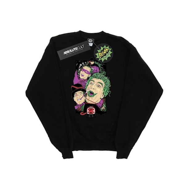 DC Comics Herr Batman TV-serie Rogues Gallery Sweatshirt 3XL B Black 3XL