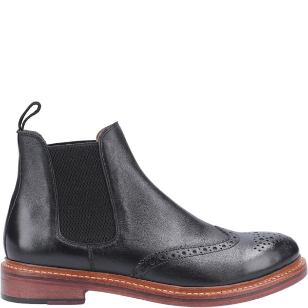Cotwold Herr Siddington Läder Elastisk Klänning Stövlar 12 UK Svart Black 12 UK