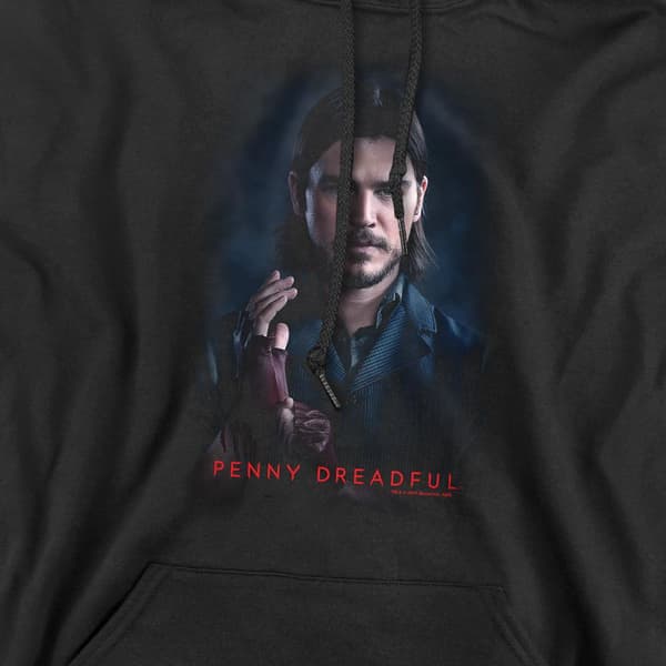Penny Dreadful Herr Ethan Hoodie M Svart Black M