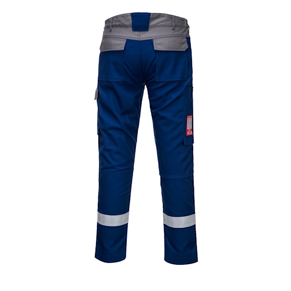 Portwest Bizflame Ultra Arbetsbyxor för Herr, Tvåfärgade, 46R 46 Royal Blå Royal Blue 46R 46