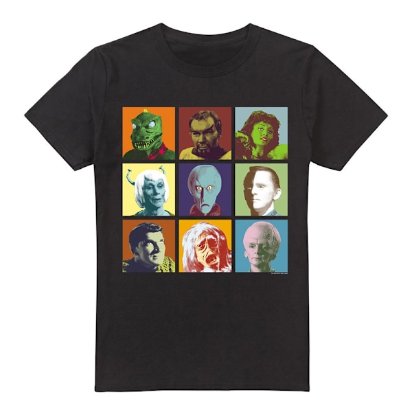Star Trek Herr Alien Squares T-Shirt S Svart Black S