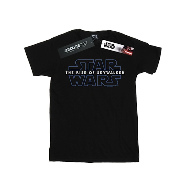 Star Wars The Rise Of Skywalker Dam/Damer  Logotyp Bomull Boyf Black 5XL