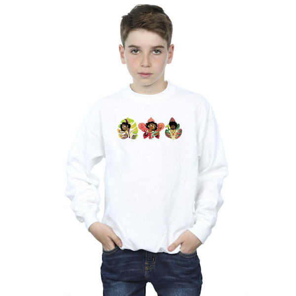 Disney Boys Encanto Family Line Sweatshirt 7-8 år Vit White 7-8 Years