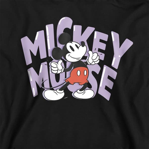 Disney Barn/Barn Mickey Mouse Bubble Pullover Hoodie 9-11 Black 9-11 Years
