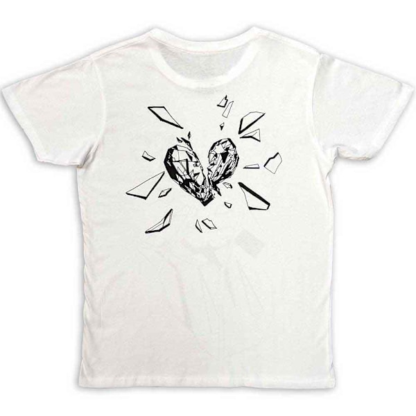 The Rolling Stones Unisex Adult Hackney Diamonds Outline Logo T-shirt White XL