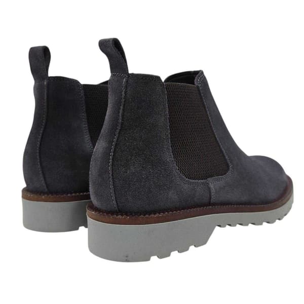 Nicholas Deakins Herr Republic Suede Flat Chelsea Boots 8 UK Grå Grey 8 UK