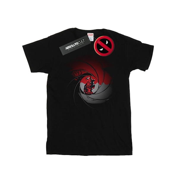 Marvel Deadpool Gun Barrel T-shirt S Svart Black S