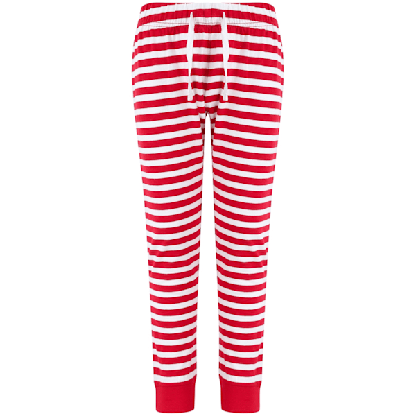 SF Minni Barn/Barn Lounge Byxor 7-8 År Röd/Vit Red/White 7-8 Years