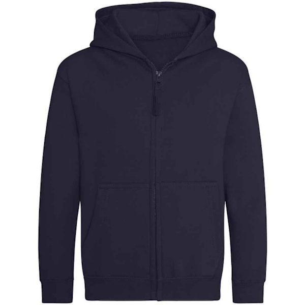 AWDis Cool Barn/Barn Zoodie Full Zip Hoodie 5-6 År Oxford Navy Oxford Navy 5-6 Years