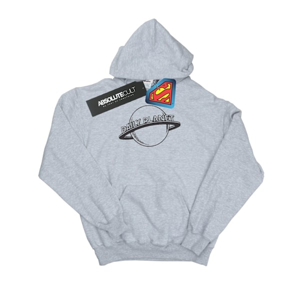 DC Comics Herr Superman Daily Planet Hoodie 5XL Sports Grey Sports Grey 5XL