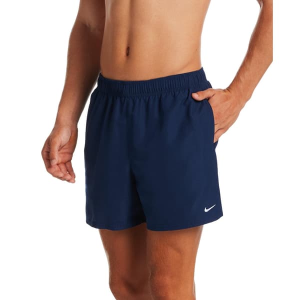 Nike Herr Broderad Logotyp Regular Badshorts S Hortensiablå Hydrangea Blue S
