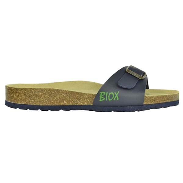 Biox Dam/Dam Malaga Sano Sliders 8 UK Marinblå/Sand Navy/Sand 8 UK