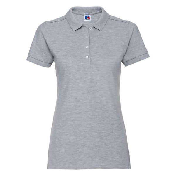 Russell Dam/Dam Pique Stretch Polotröja XXL Ljus Oxford Light Oxford XXL