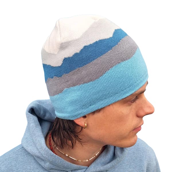 Beechfield Mountain Pull-On Beanie One Size Glacier Peaks Glacier Peaks One Size