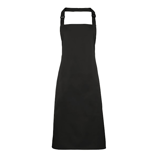 Premier Colours Haklappsförkläde / Arbetskläder (2-pack) One Size Svart Black One Size