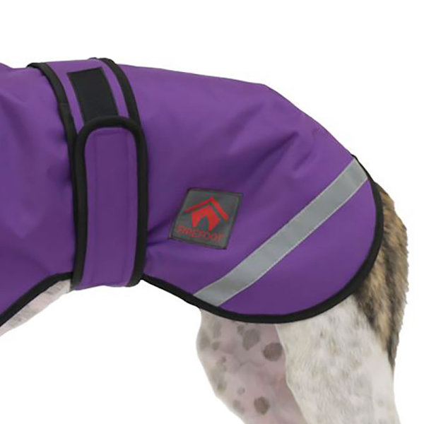 Firefoot Sighthound Fleecefodrad Hundjacka 56cm Lila Purple 56cm