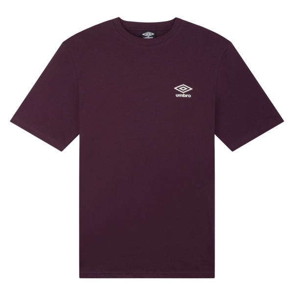 Umbro Mens Core Small Logo T-Shirt M Potent Purple/Nimbus Cloud Potent Purple/Nimbus Cloud M