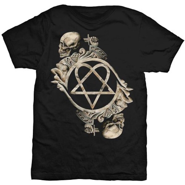 Him Unisex Vuxen Ben Skulptur Bomull T-shirt XL Svart Black XL
