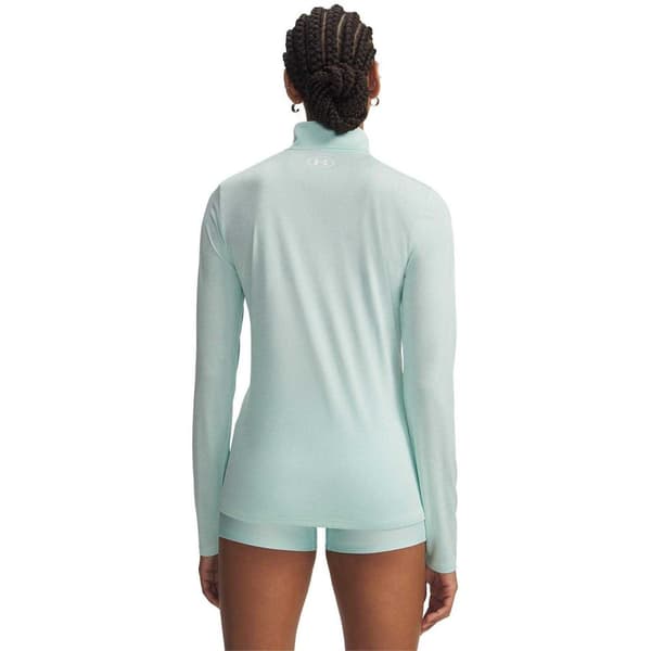 Under Armour Dam/Dam Tech Textured Half Zip Top 14 UK Mint Mint 14 UK