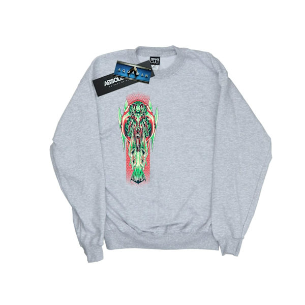 DC Comics Herr Aquaman Queen Atlanna Sweatshirt L Sports Grey Sports Grey L