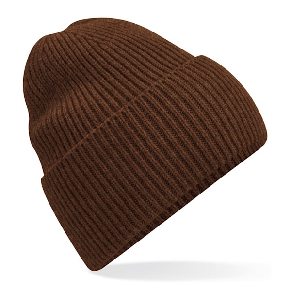 Beechfield Cuffed Recycled Oversized Beanie One Size Walnut Bro Walnut Brown One Size