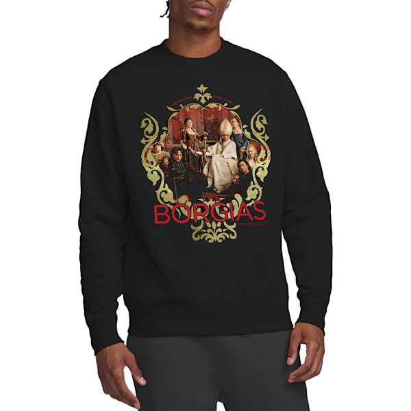 The Borgias Unisex Vuxen Familjeporträtt Sweatshirt M Svart Black M
