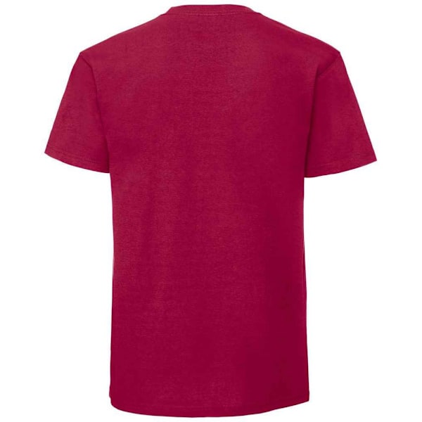 Fruit Of The Loom Mens Ringspun Premium T-Shirt L Cranberry Cranberry L