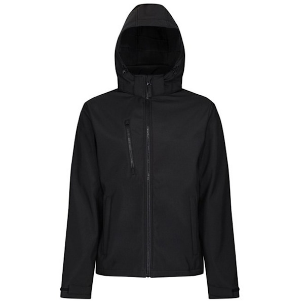 Regatta Venturer Hooded Soft Shell Jacka L Svart/Svart Black/Black L