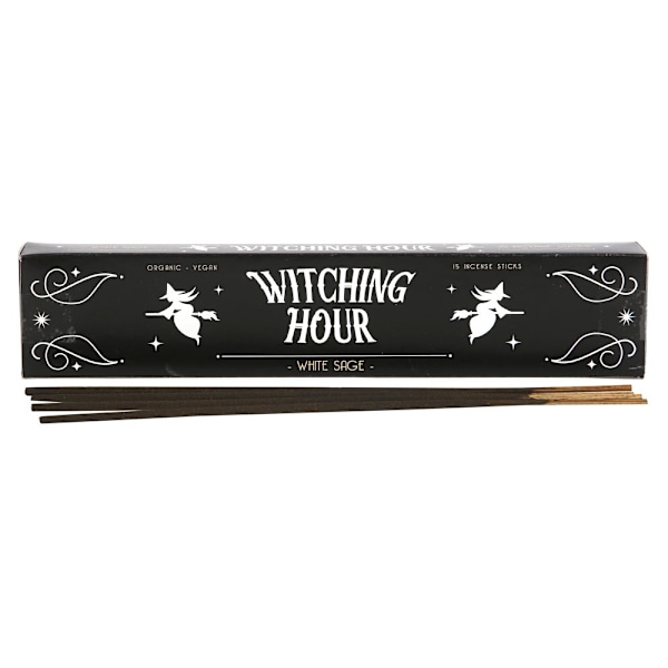 Something Different Witching Hour White Sage Rökelsestickor (Förpackning om 15) Black One Size