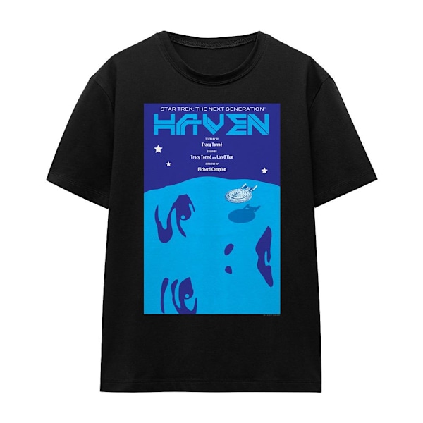 Star Trek Unisex Vuxen The Next Generation Säsong 1 Avsnitt 11 Black M