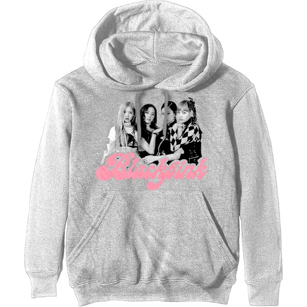 BlackPink Unisex Vuxen Fotografi Hoodie XL Off White Off White XL