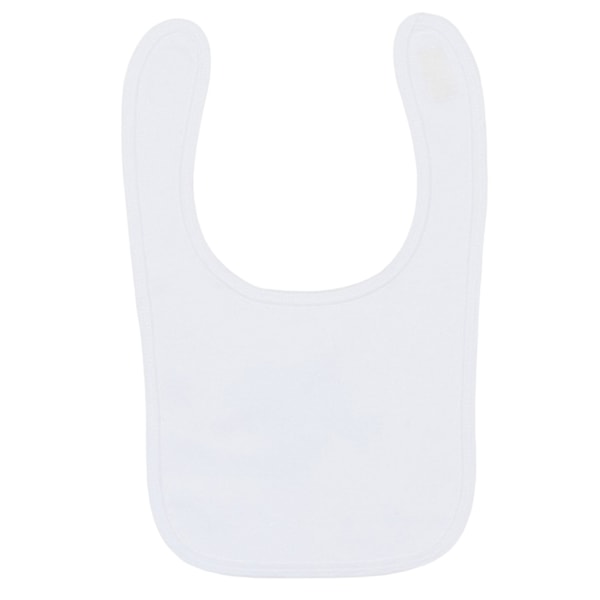 Larkwood Haklapp för Småbarn En Storlek Vit White One Size