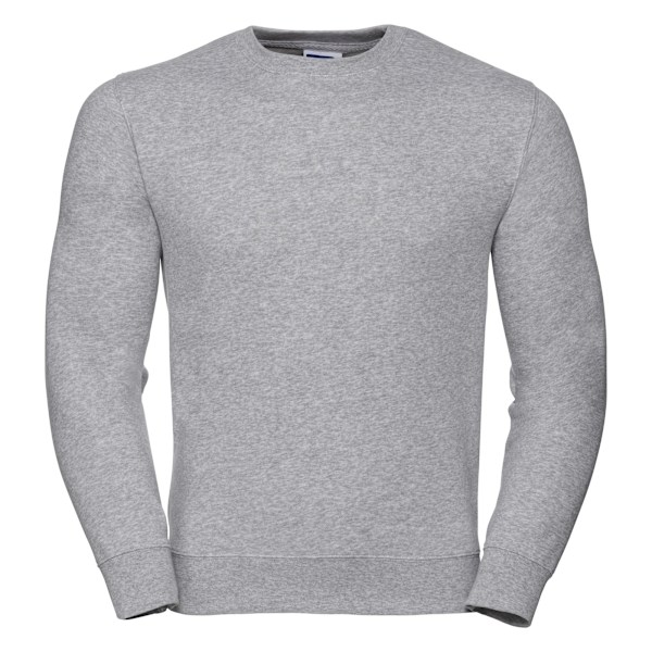 Russell Herr Authentic Sweatshirt (Smalare Passform) 4XL Ljus Oxfor Light Oxford 4XL